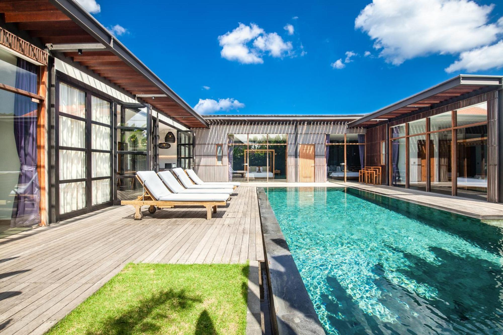 Brand New 5 Bedroom Villa Enclosed Living Room Canggu 캉구 외부 사진