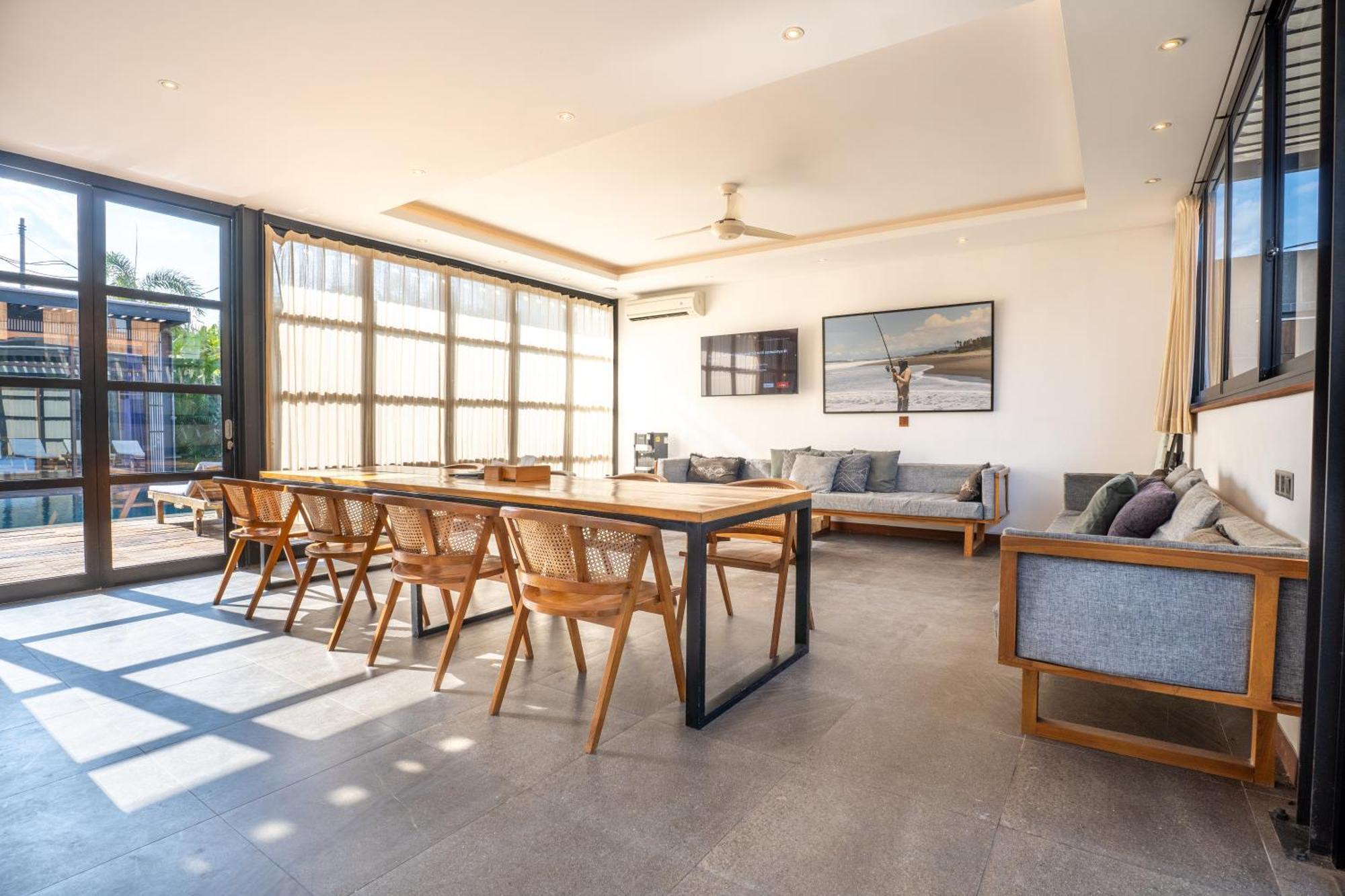 Brand New 5 Bedroom Villa Enclosed Living Room Canggu 캉구 외부 사진